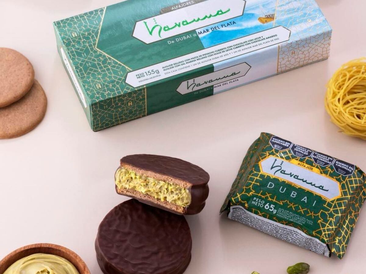 Ni chocolate ni pistacho: cuál es el ingrediente principal del nuevo alfajor Dubai de Havanna y qué tan sano es