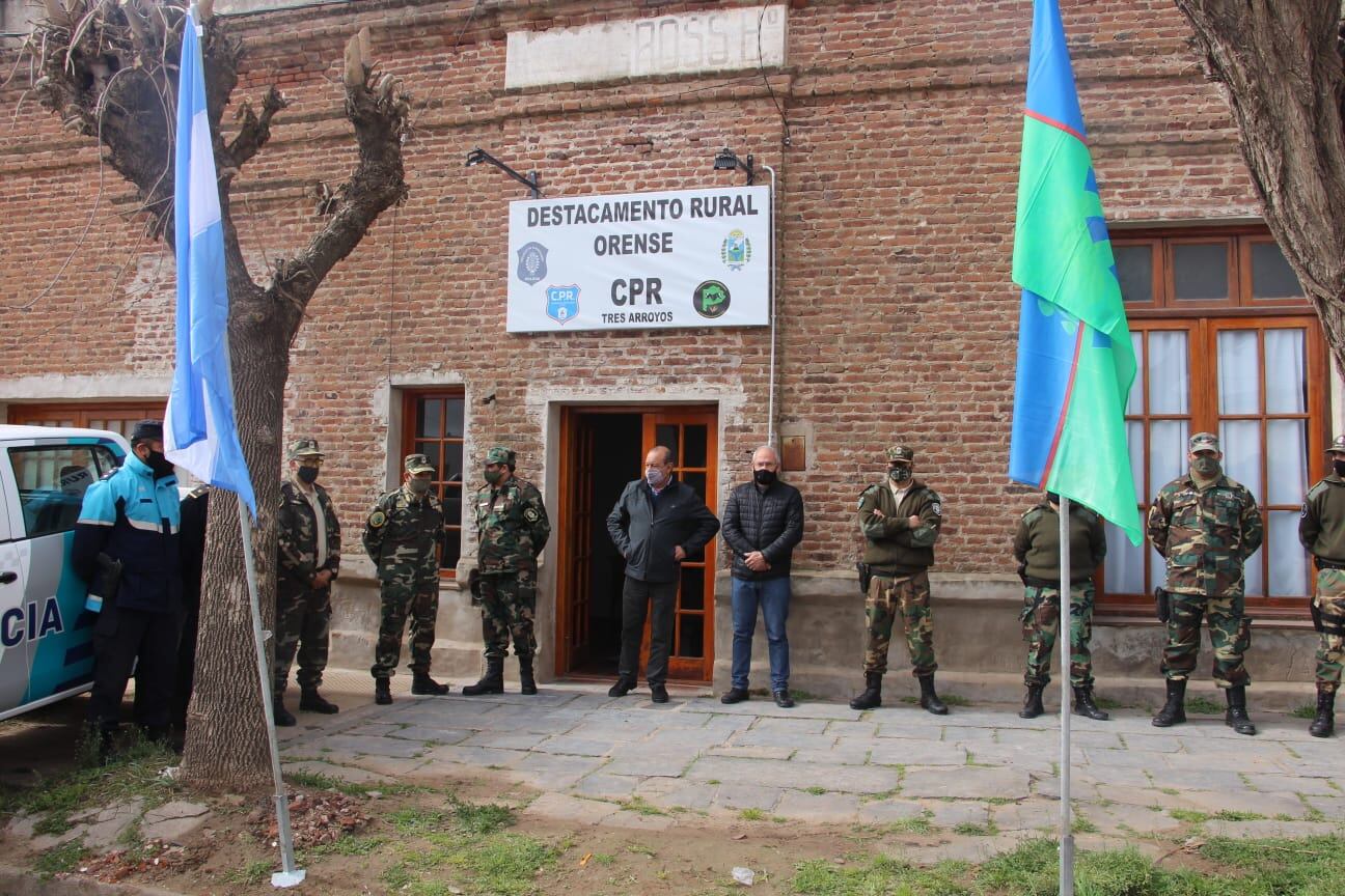 Se recibieron a los nuevos integrantes del Destacamento Rural de Orense