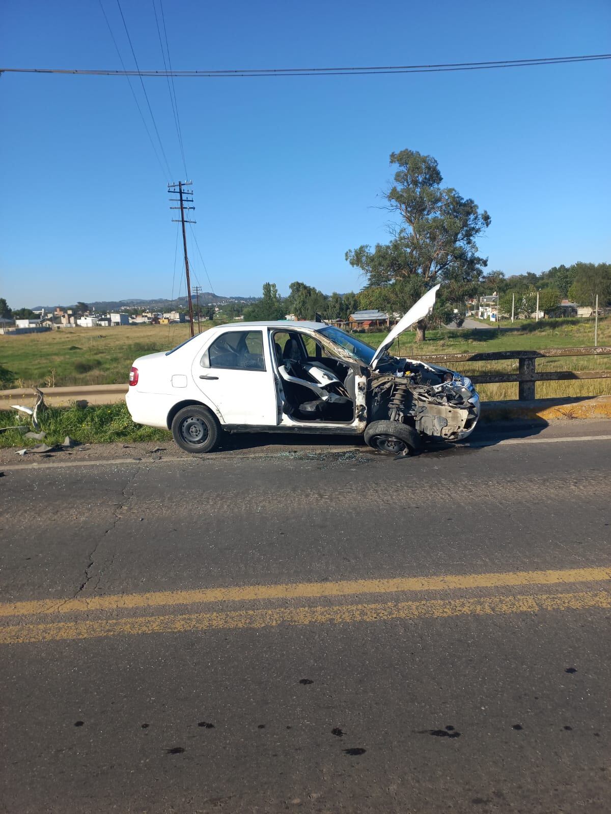 Así fue el grave accidente vial que se produjo en Tandil