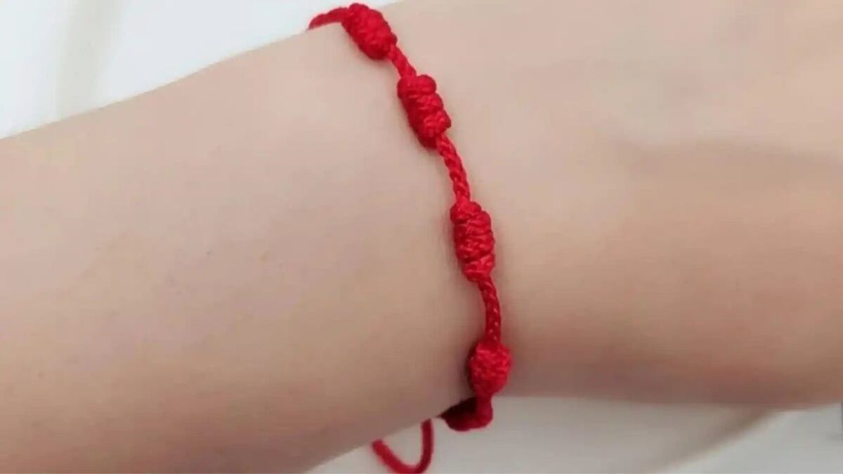 Para la buena suerte: cómo hacer la pulsera de los 7 nudos en casa