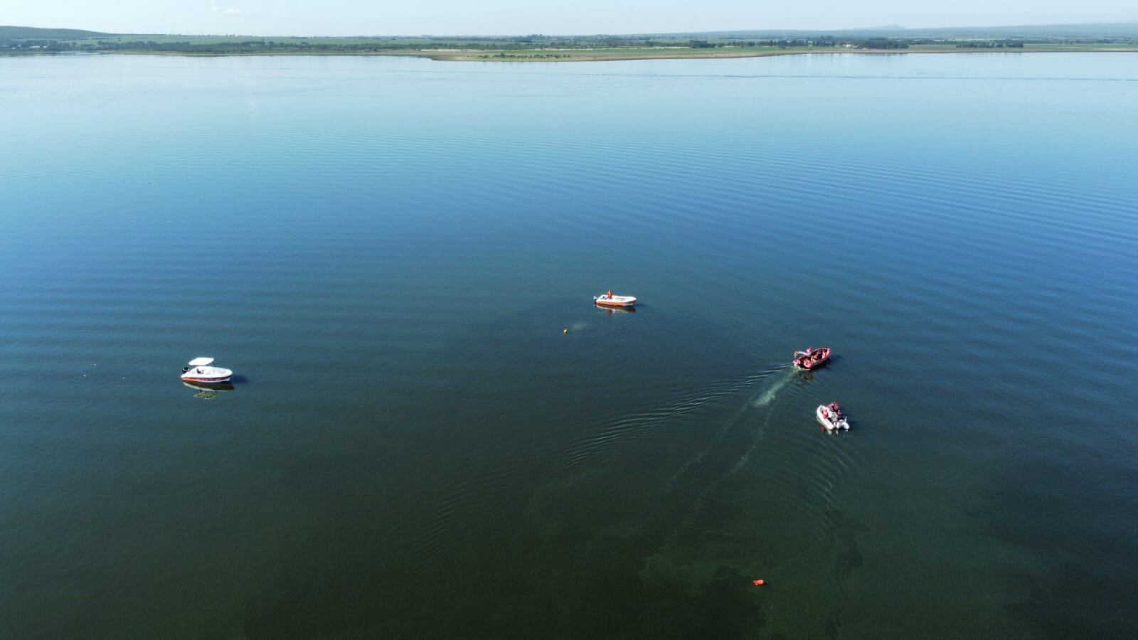 Continúa la búsqueda del hombre desaparecido en Embalse. (Gentileza Duar)