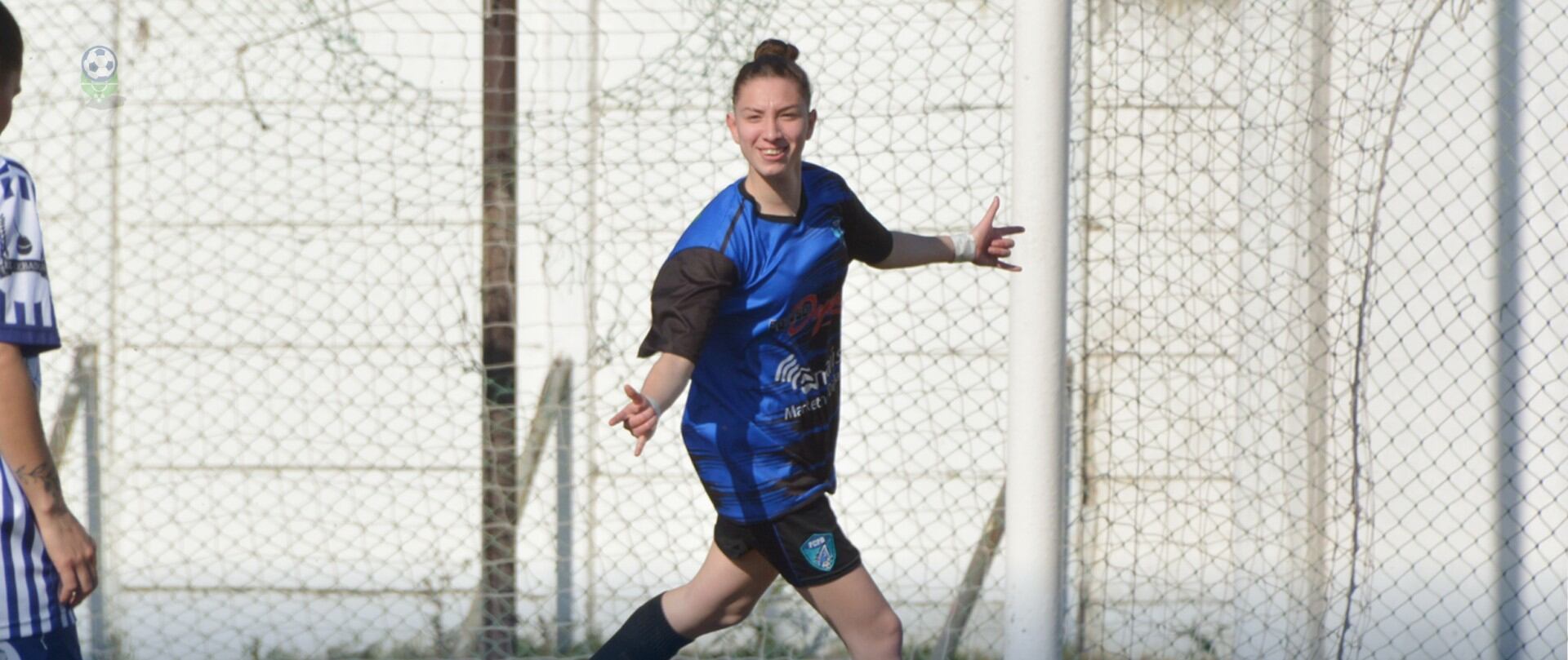 Sofía Mattos anotó 4 goles en la goleada 7 a 3 de Puerto a Libertad. (Foto: Círculo Central - Futbol Femenino Bahía Blanca).