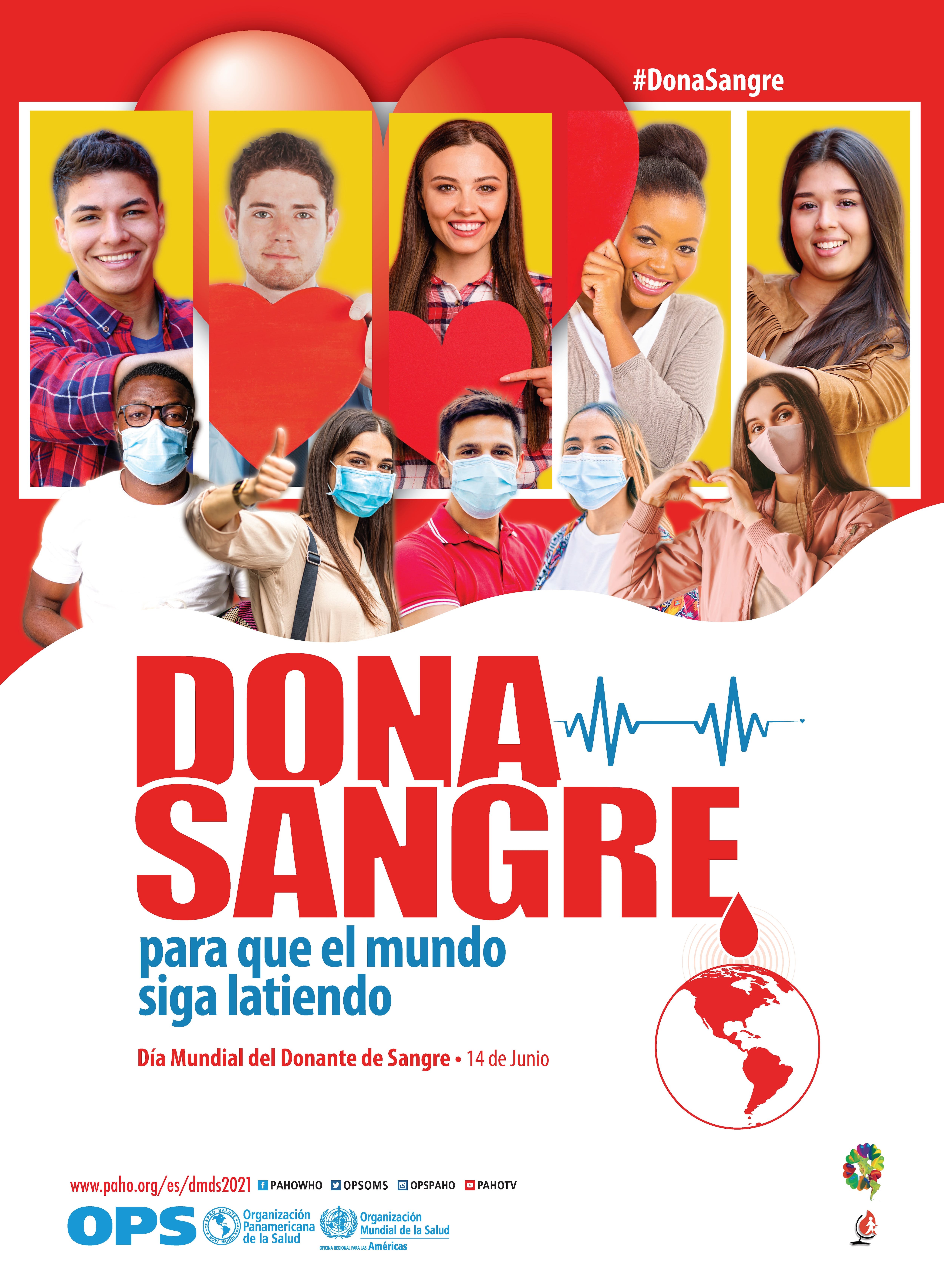 Donar sangre salva vidas.