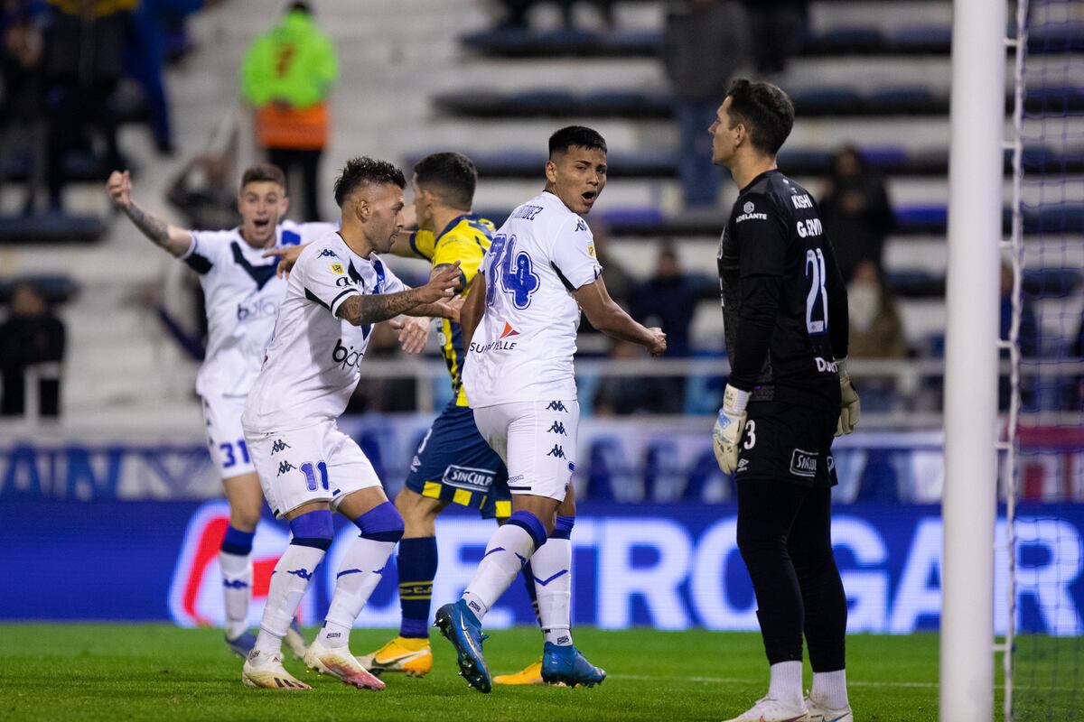 Los goles del triunfo de Vélez por 2 a 0 ante Rosario Central