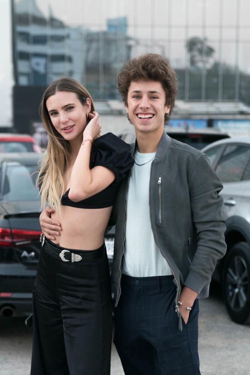 Juanpa zurita y Macarena Achaga.