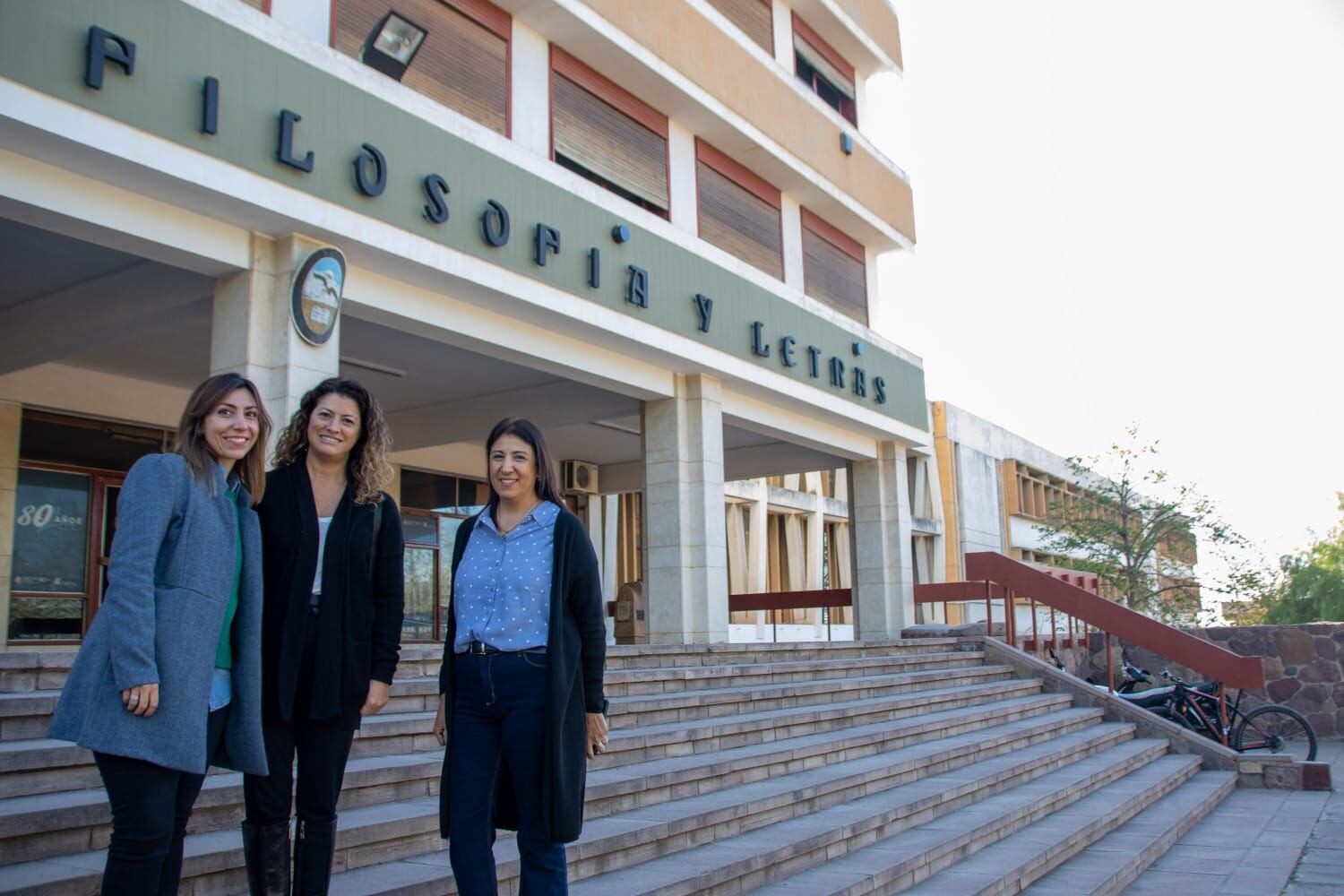 Investigadoras de la formación de la docencia universitaria de la FFyL de la UNCUYO.