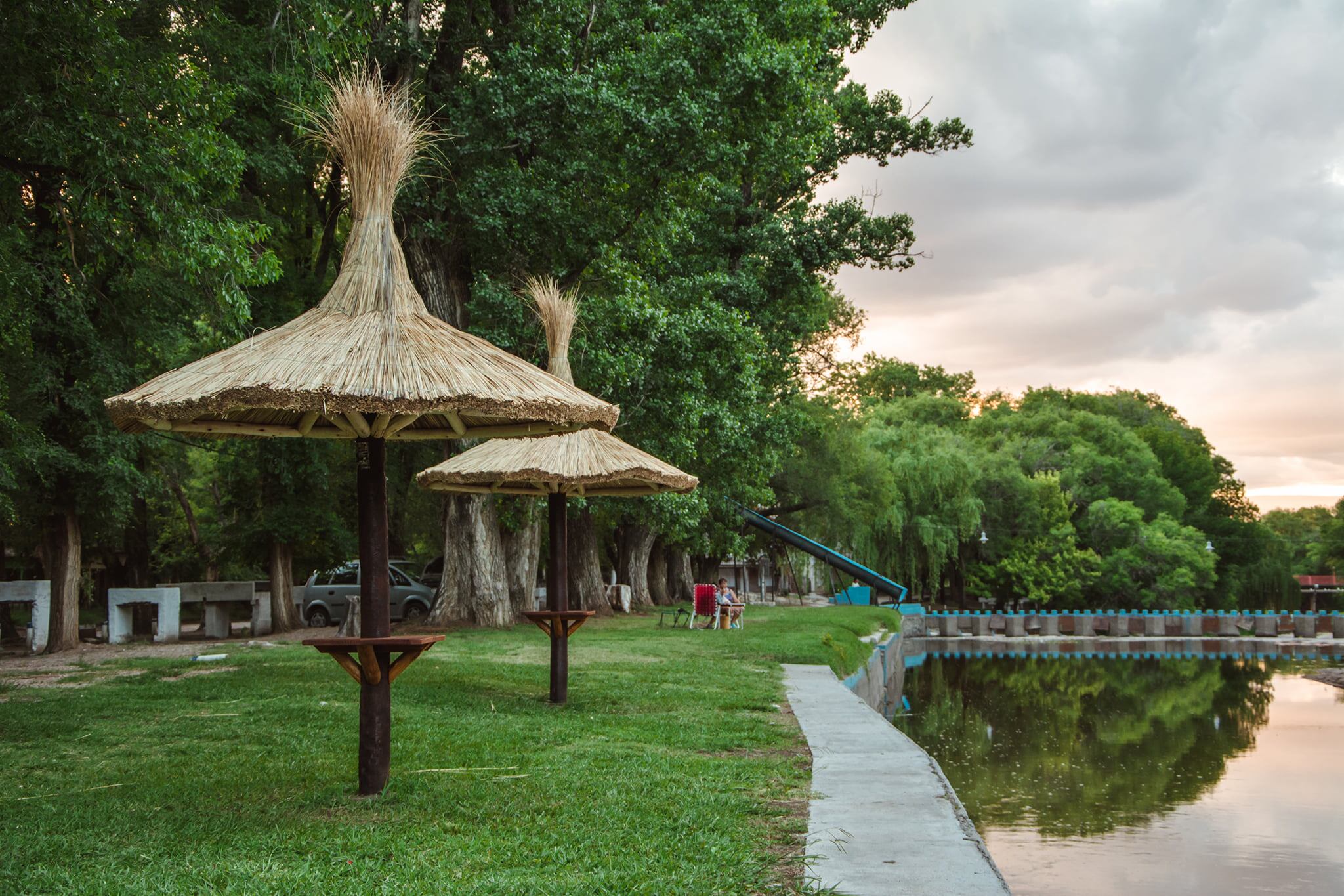 Cómo es La Cruz, un oasis en Calamuchita.