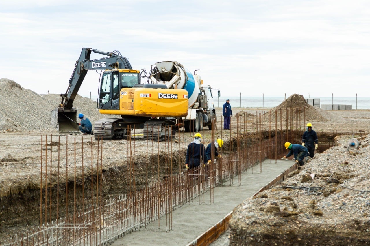 Río Grande: comenzó la obra de la nueva planta de pretratamiento cloacal