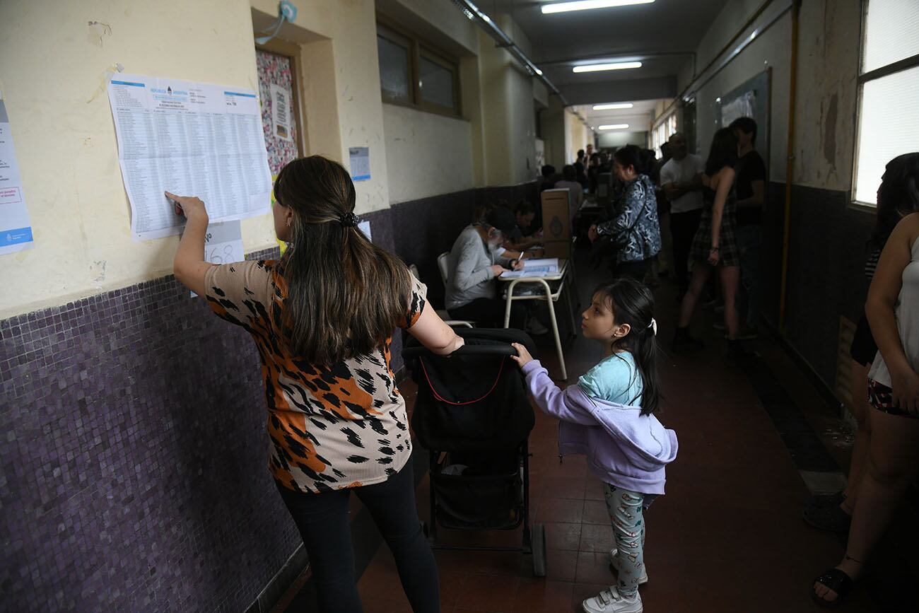 Elecciones presidenciales 2023 Colegio Sarmiento ( Ramiro Pereyra /La Voz)