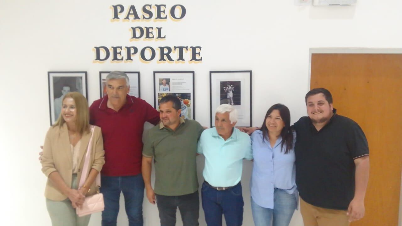 Miguel Lazarte ya forma parte del Paseo del Deporte de Tres Arroyos