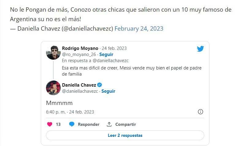 La top chilena insinuó que Lionel Messi le fue infiel a Antonela Roccuzzo