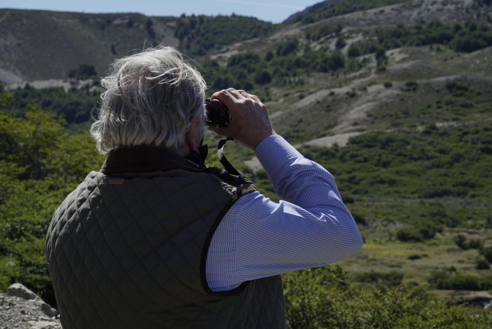 El presidente del CAP recorrió la zona de Tucu Tucu.