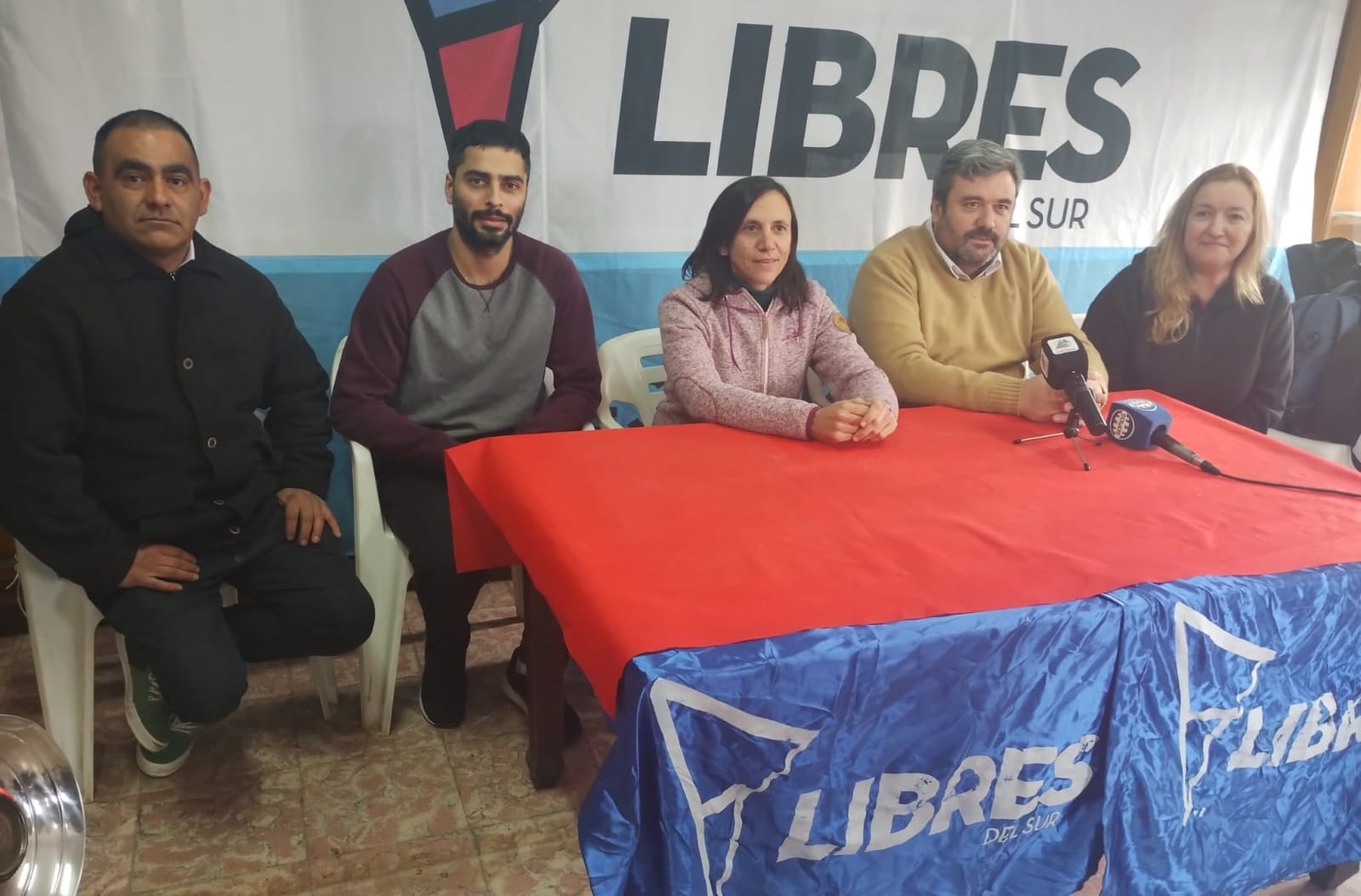 Martin Legarreta de Libres del Sur presentó su lista