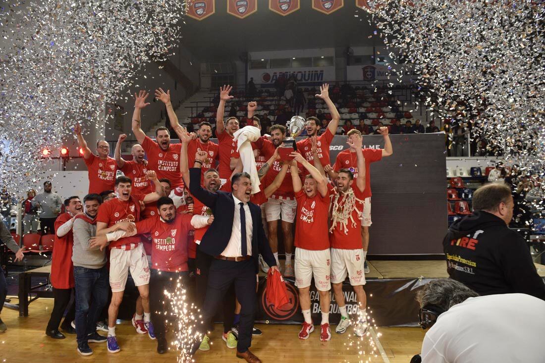 Liga Nacional de Basquet  Instituto Campeón le ganó a Quimsa en Santiago del Estero (Ramiro Pereyra / La Voz) 