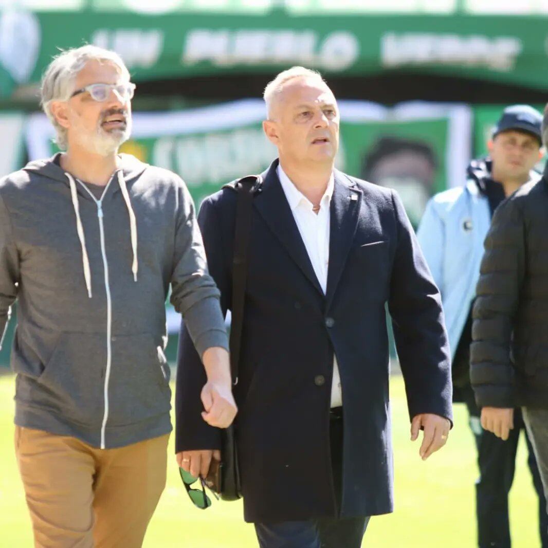 Manuel Pérez, presidente de Racing, y lo que viene para el club de Nueva Italia. (Prensa Racing).