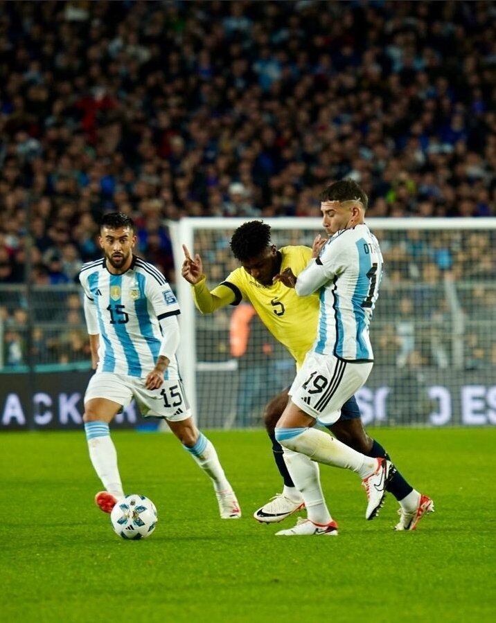 Argentina y Ecuador, por la primera fecha de Eliminatorias.