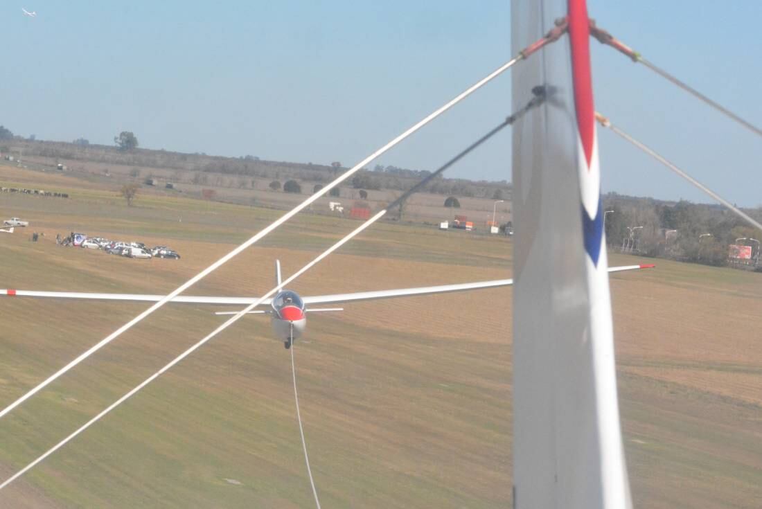 Campeonato de aterrizaje de planeadores en Rafaela