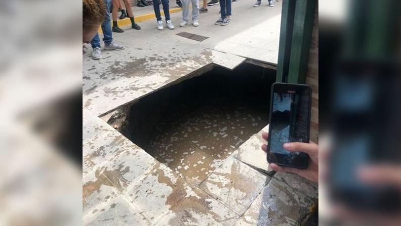 Cedió el piso de un colegio en Córdoba