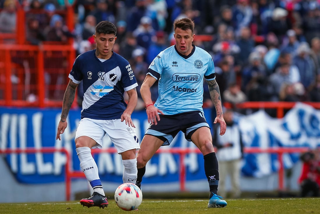 Alvarado vs Belgrano, por la fecha 21 de la Primera Nacional de Argentina. (Télam)