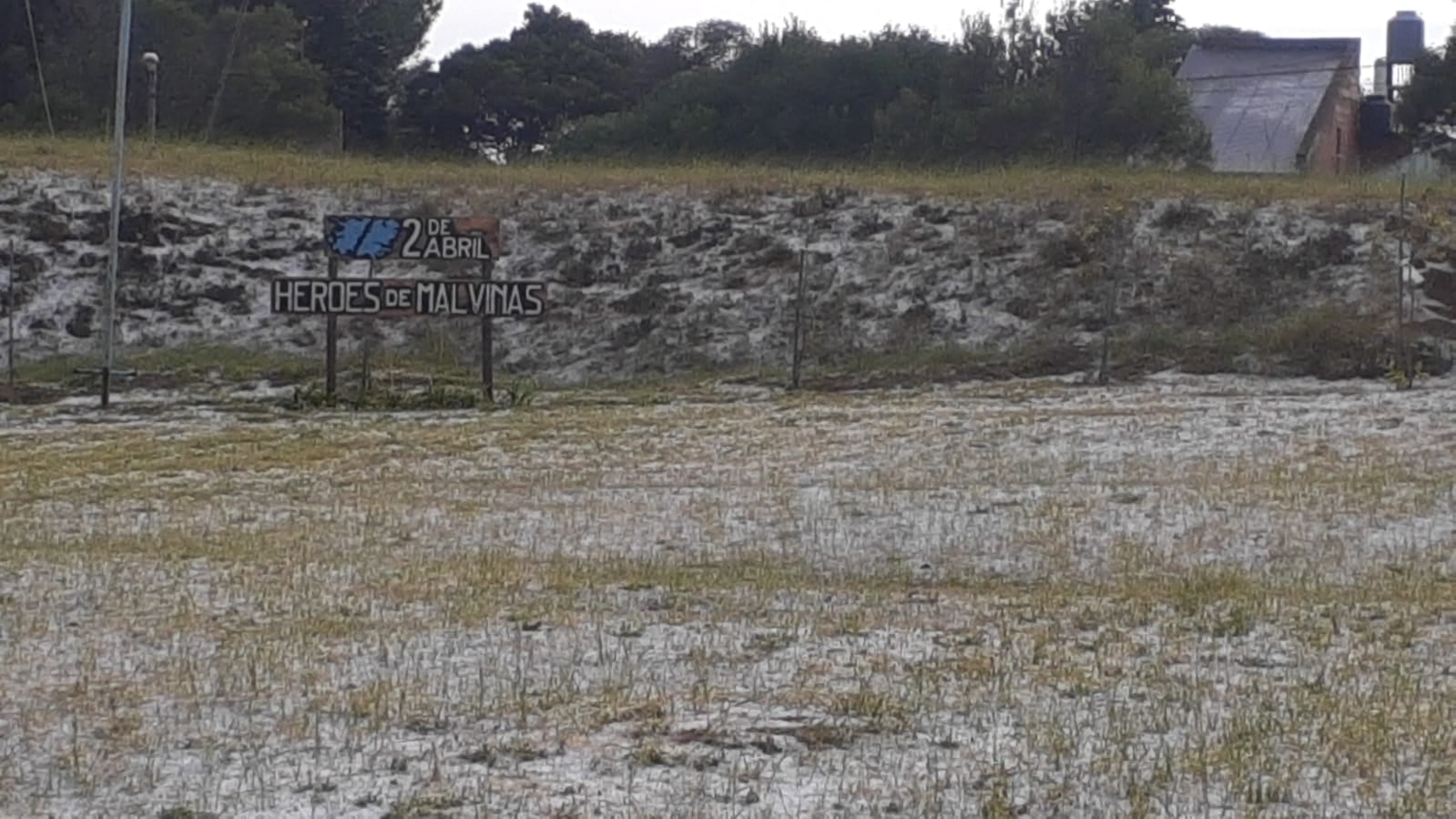 granizo en Claromecó