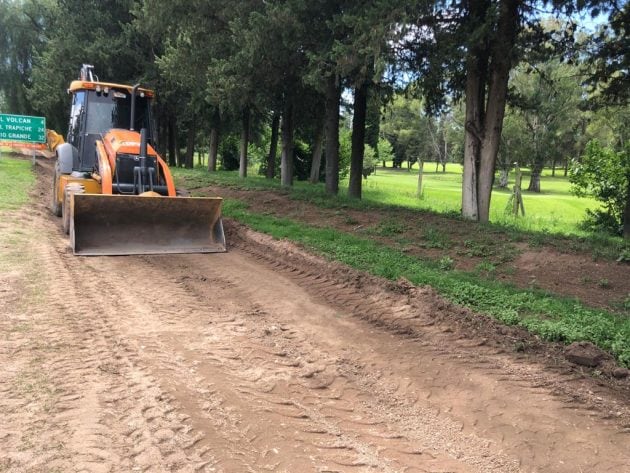 Cruz de Piedra tendrá una senda peatonal aérobica