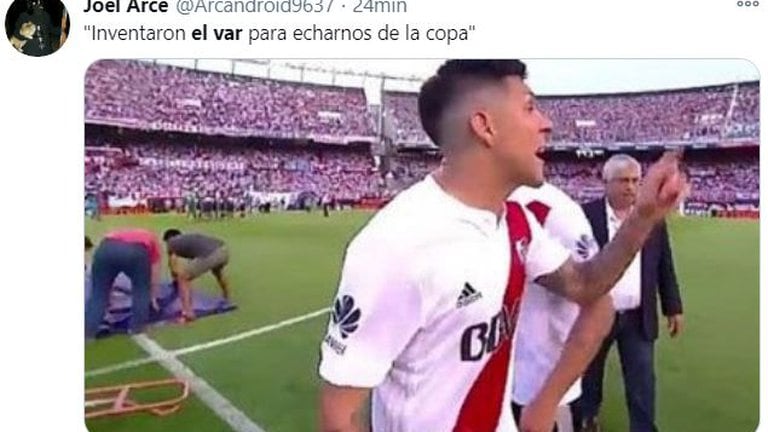 Los memes tras la eliminación de River ante Palmeiras.