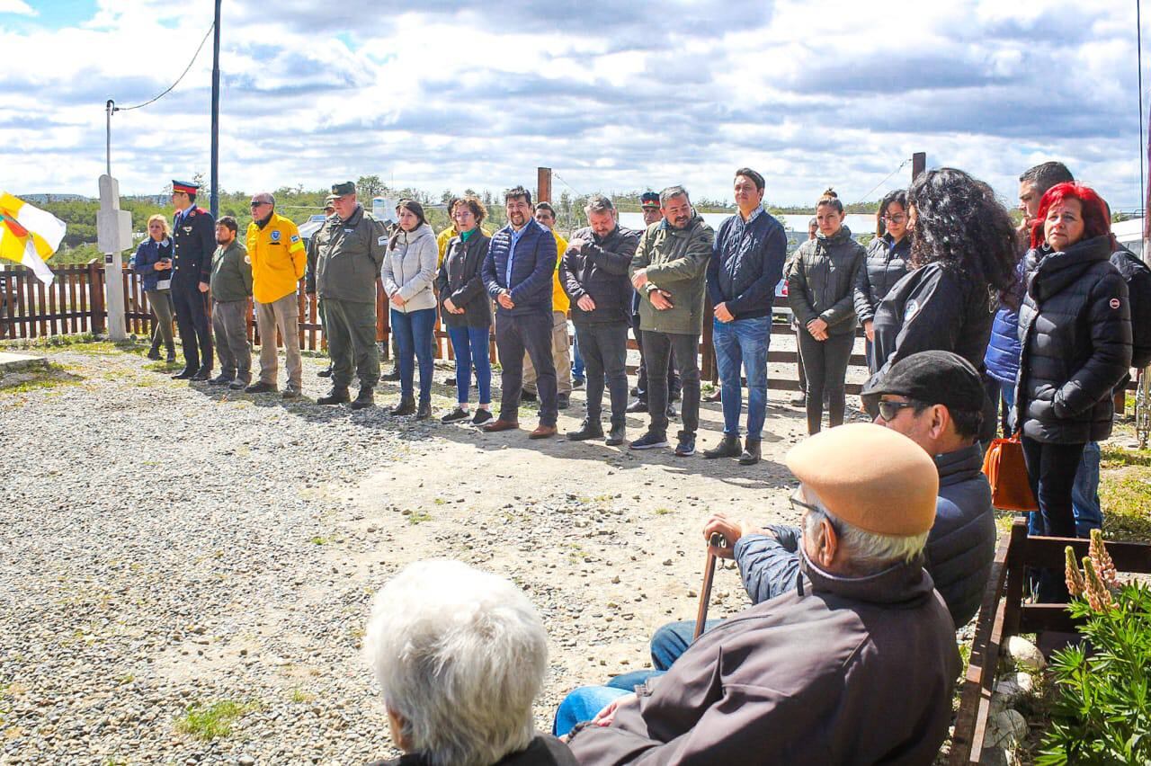 El Municipio de Tolhuin reconoció la labor del personal de Defensa Civil