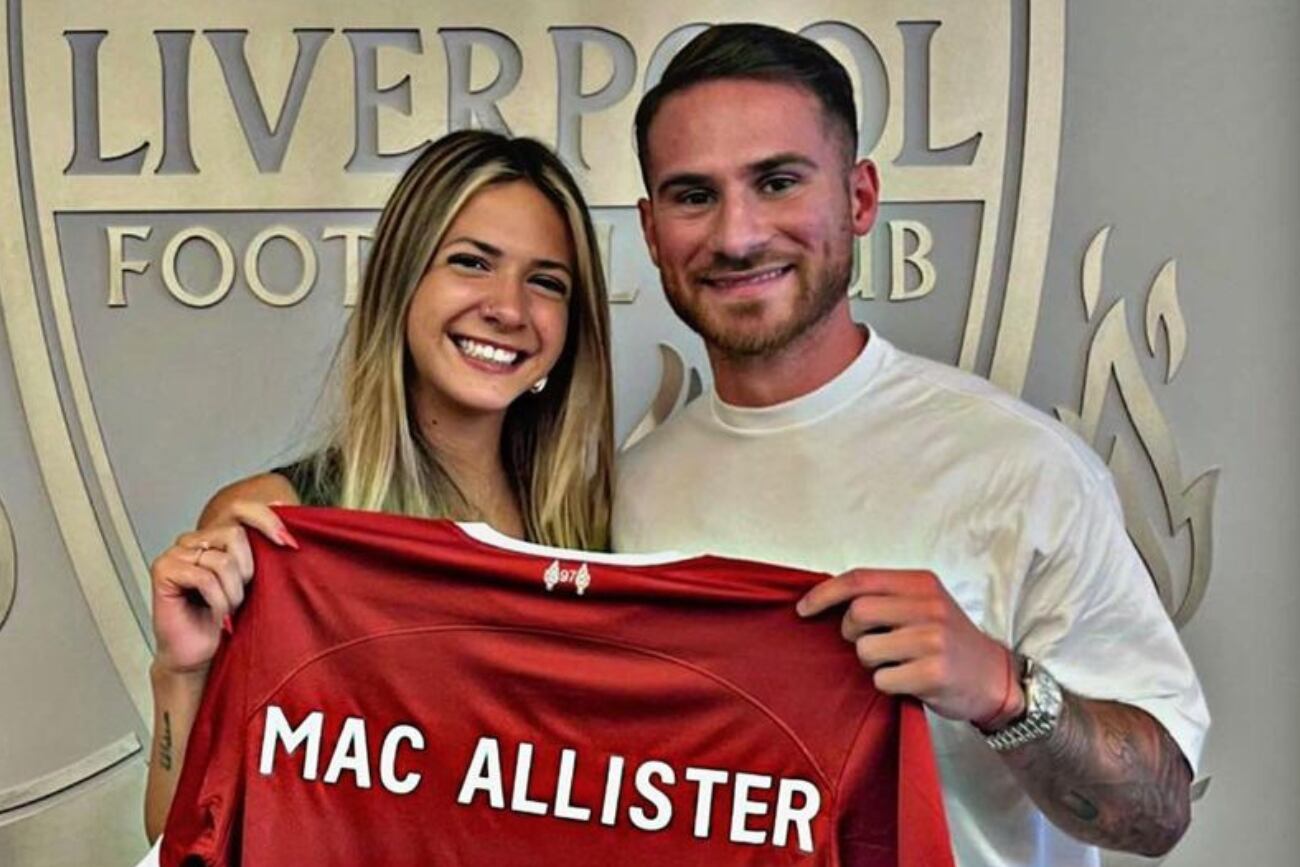 Ailén Cova y Alexis Mac Allister