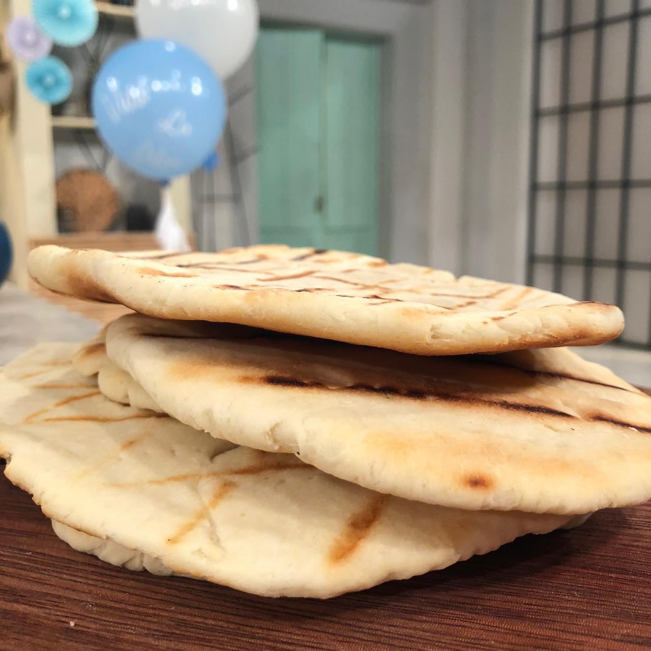 Tortillas asadas.