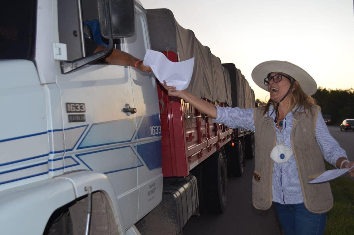 Zavalla: continúan las asambleas y los productores volvieron a la ruta