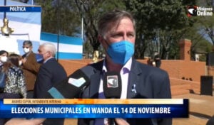 Oficialmente, Colonia Wanda irá a elecciones municipales para elegir nuevo intendente.