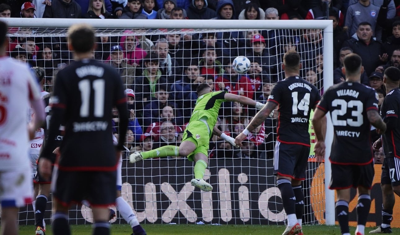 El golazo de Lescano que le da la victoria al Bicho. / Gentileza.