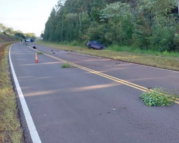 Accidente fatal en Colonia Aurora: las víctimas fueron identificadas.