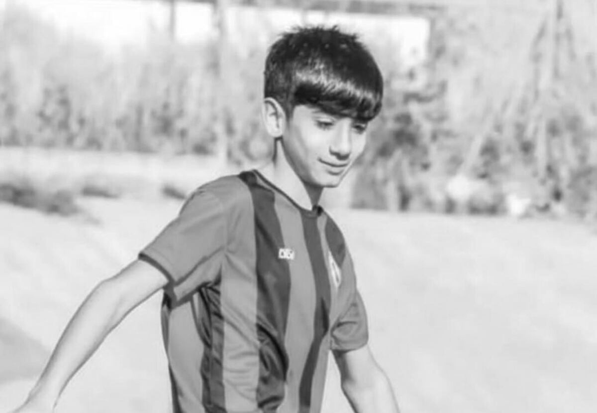 La sentida despedida para el niño de 13 años que murió jugando al fútbol en Córdoba: “Imborrable”