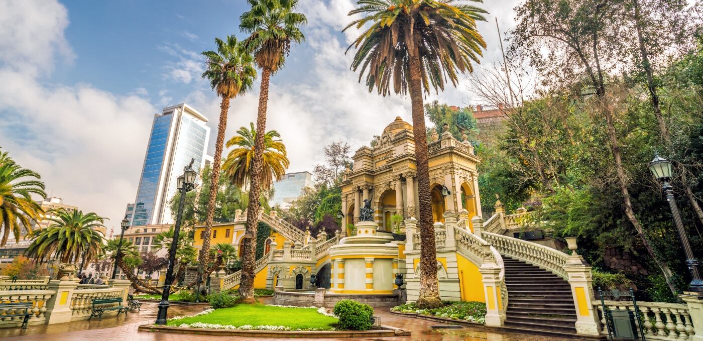 Cerro Santa Lucía, Santiago de Chile. (Foto: Chile Travel)