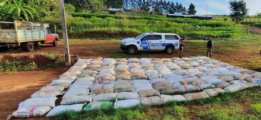 Nuevo golpe al contrabando de cereales en El Soberbio