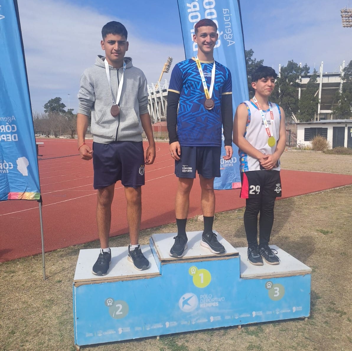 Atleta de Tránsito en el Kempes