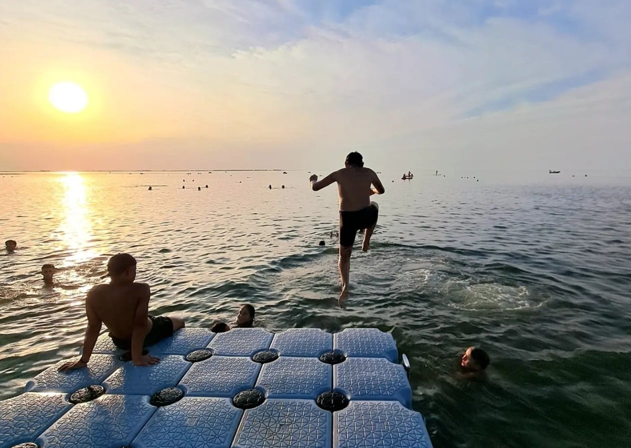 La laguna Mar Chiquita es un atractivo turístico para disfrutar en cualquier momento del año.