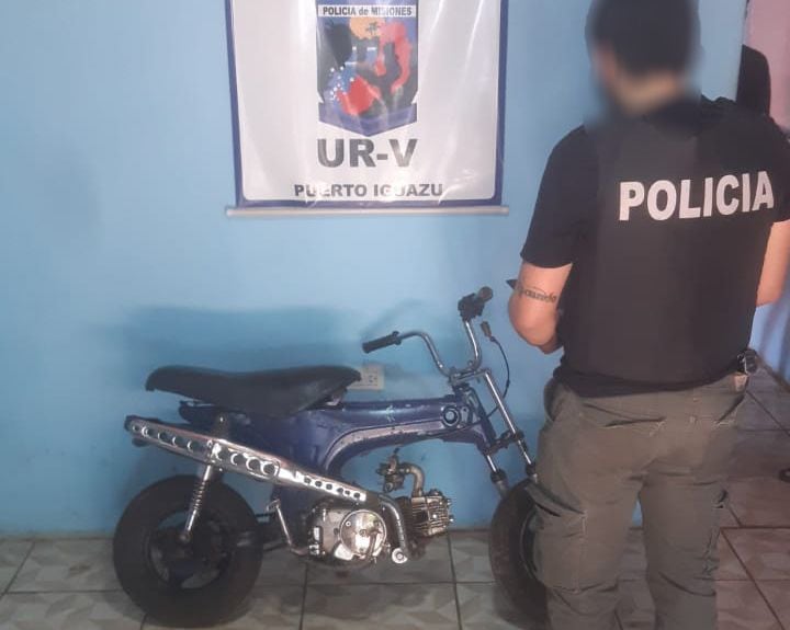 Efectivos de la Policía de Misiones recuperaron motocicletas que habían sido sustraídas.