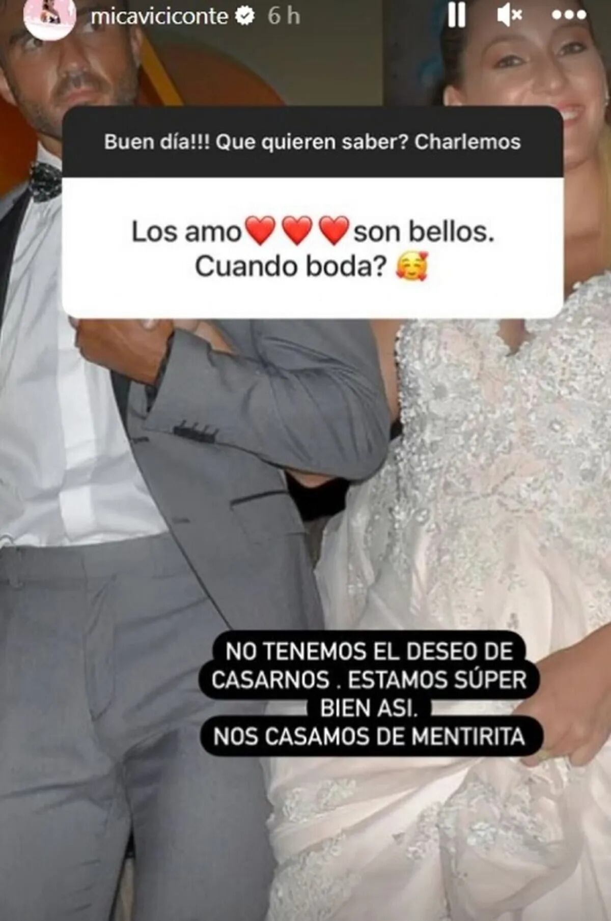 ¿Se viene el hermanito para Luca? Mica Viciconte reveló si tendría otro hijo con Fabián Cubero