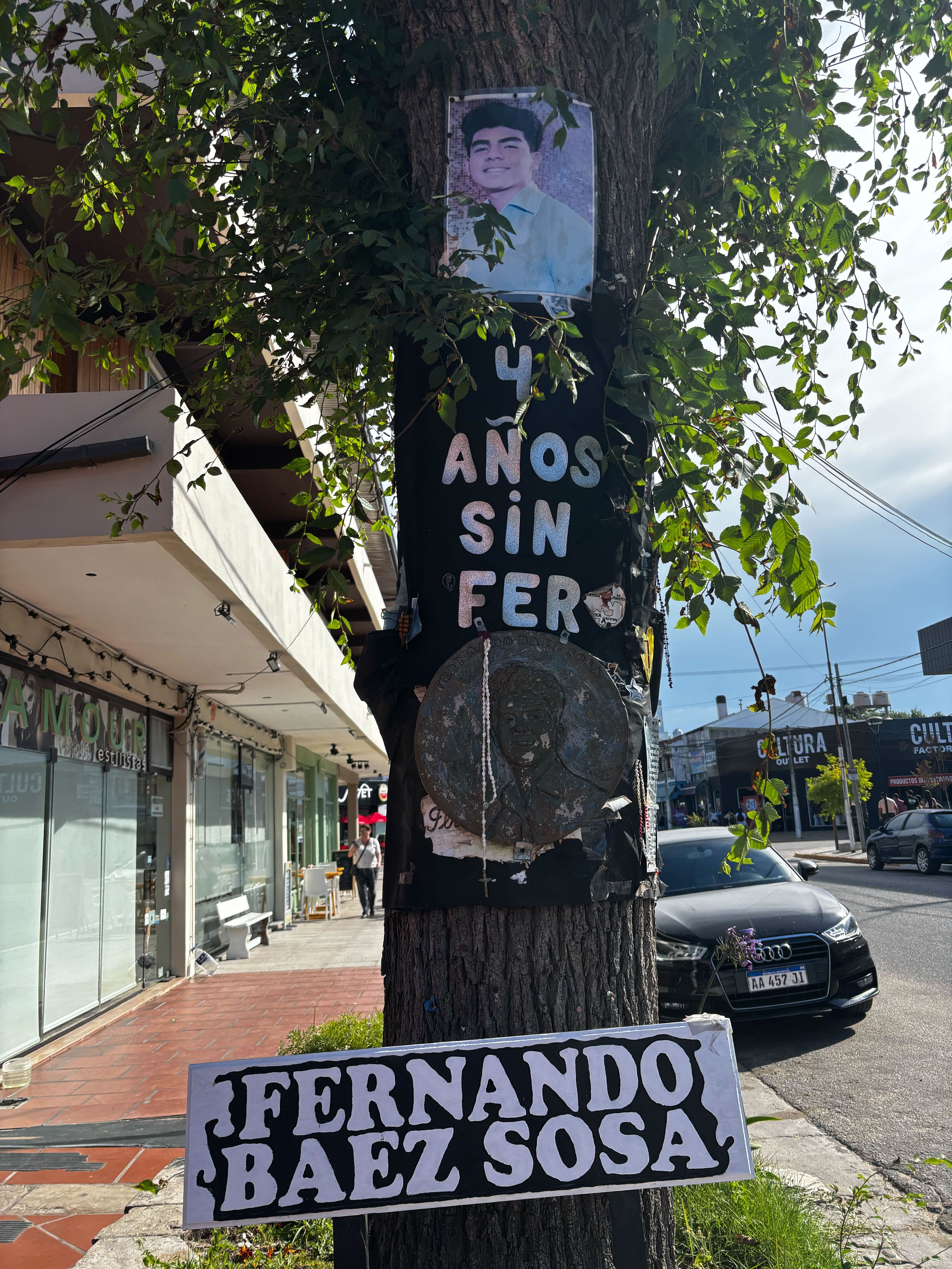 Así recuerdan a Fernando en Villa Gesell.