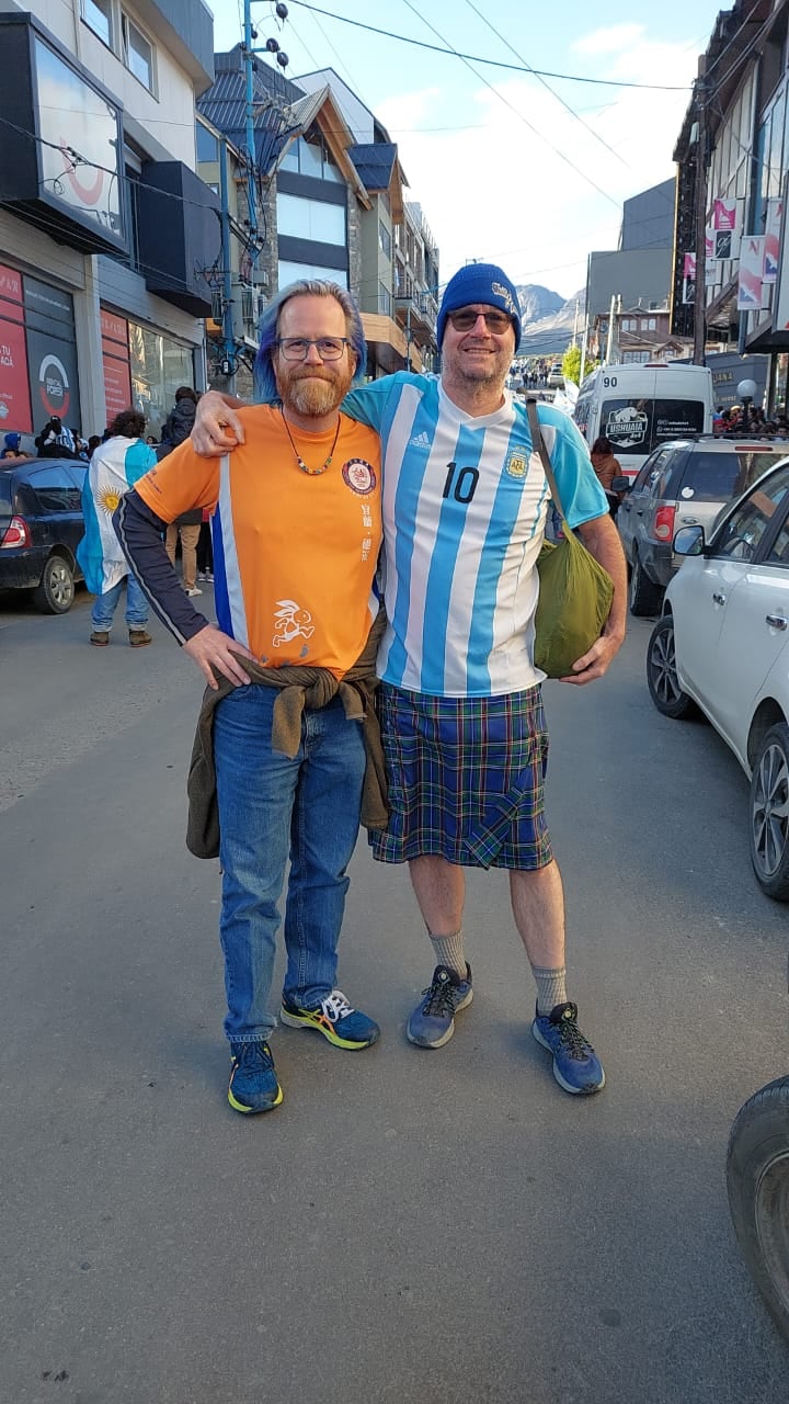 Ushuaia festeja a lo grande el pase de Argentina a la semifinal