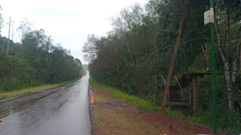 Colocarán radares en la ruta del Parque Provincial Urugua-í.