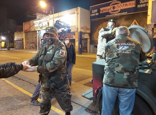 Asistencia a personas en situación de calle en Rosario