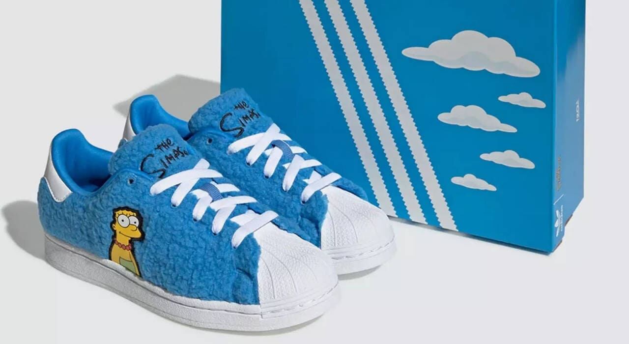 Adidas creó zapatillas basadas en los simpsón