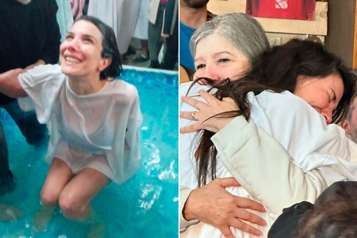 Andrea Rincón rompió en llanto en medio de su bautismo: “Me arrepiento de todo”