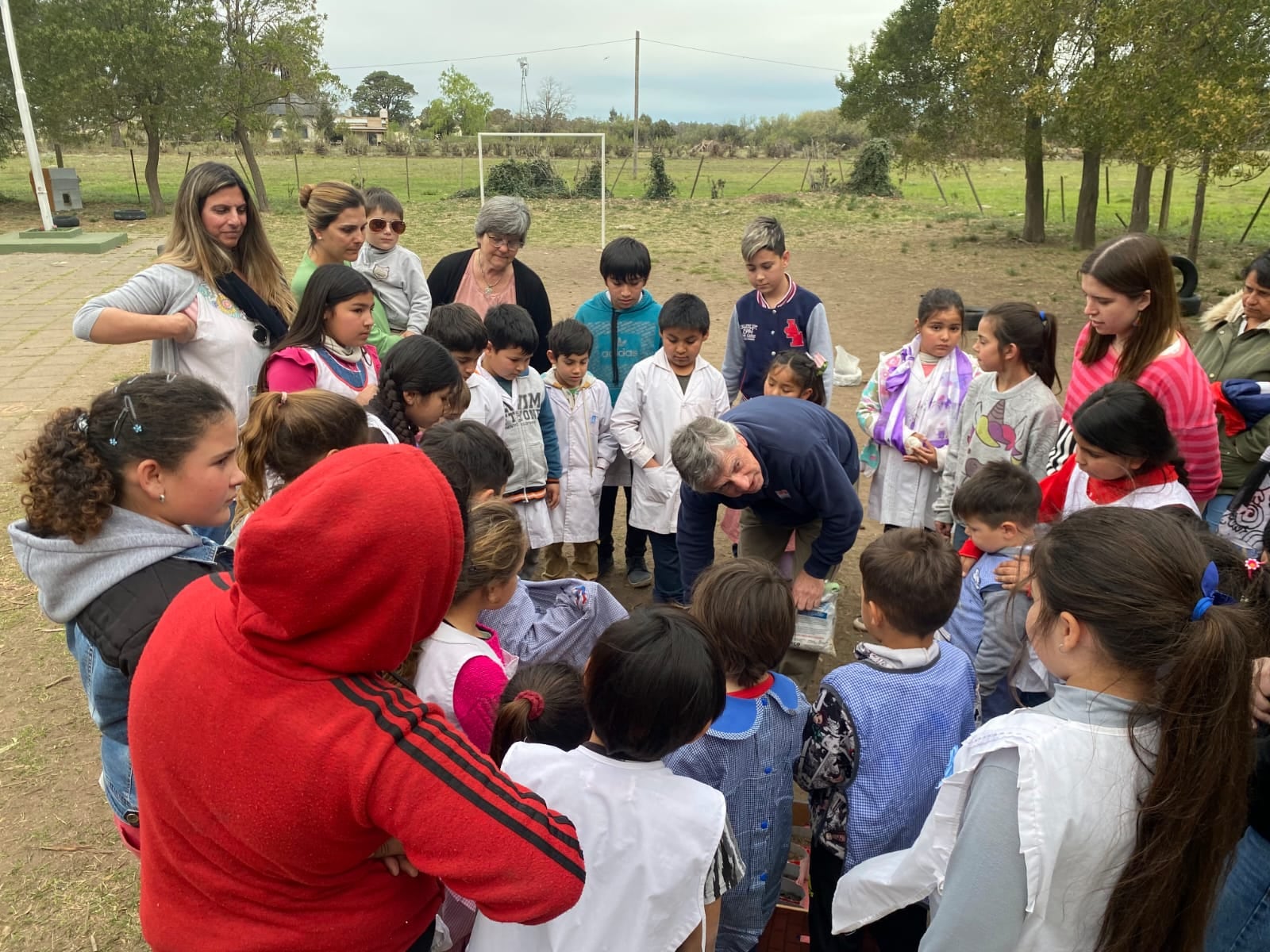 Taller de Eco Huerta en la Escuela Rural Nº 20 de Tres Arroyos