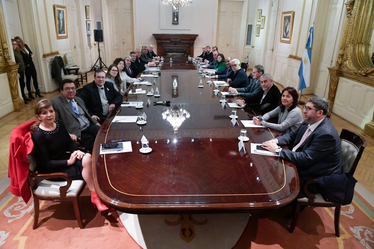 Nueva reunión de gabinete a nivel nacional, Silvina Batakis está presente por primera vez. (Prensa Gobierno Nacional)