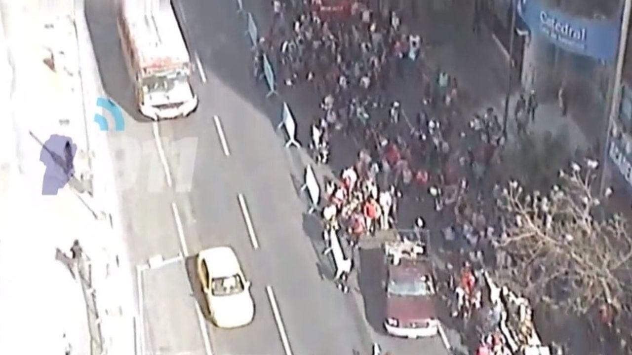 Manifestación en el centro de Córdoba.