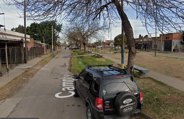 La balacera se desarrolló en la calle Campbell y avenida Génova.